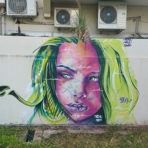 STEEK - Graffiti and Bodypainting Artist from Guadeloupe FWI